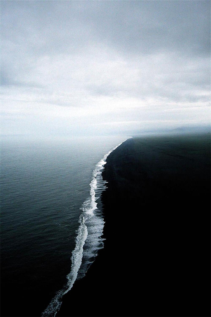 The Gulf of Alaska, where two oceans meet but do not mix.