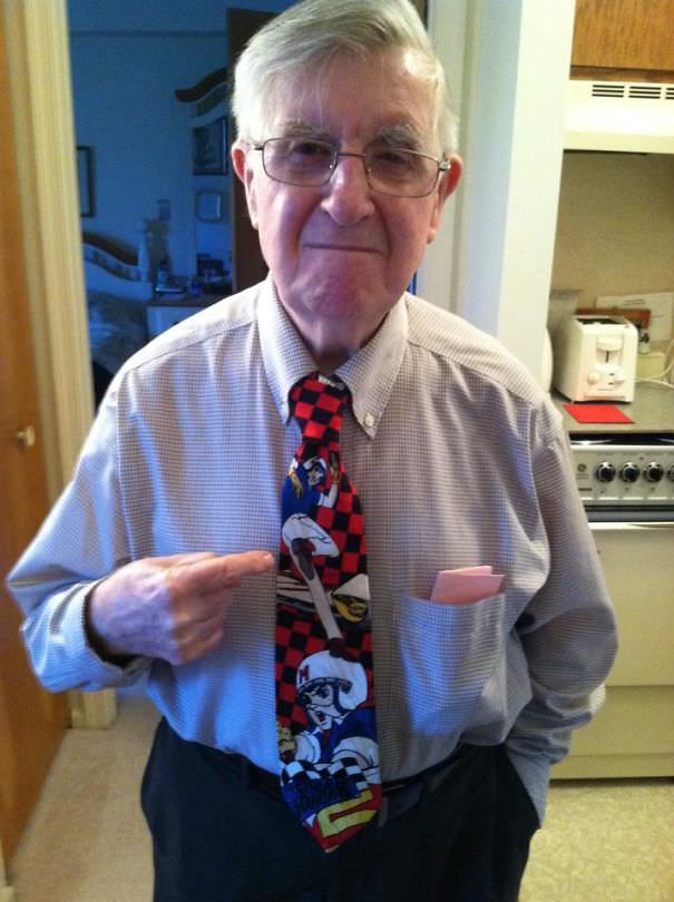 A 95-year-old Scottish grandpa is as badass as ever.