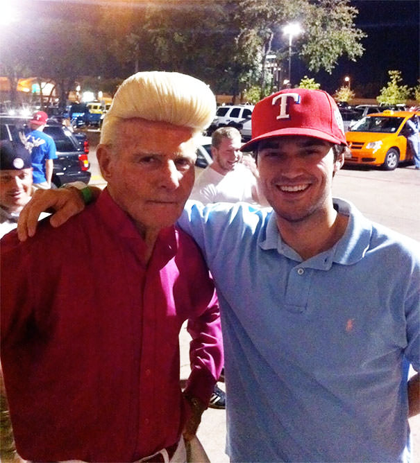 Someone meets the man behind Johnny Bravo's grandpa.