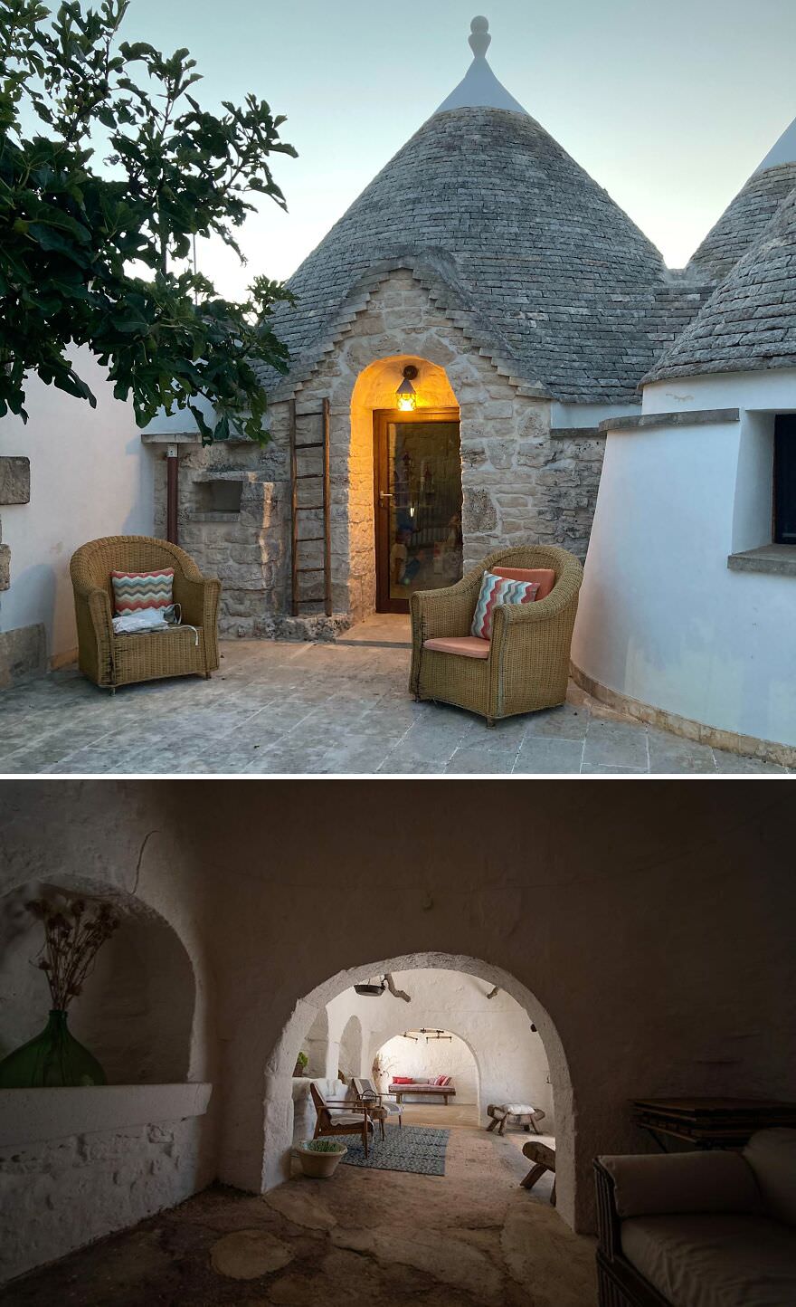 Trulli, traditional stone dwelling, Puglia, Italy