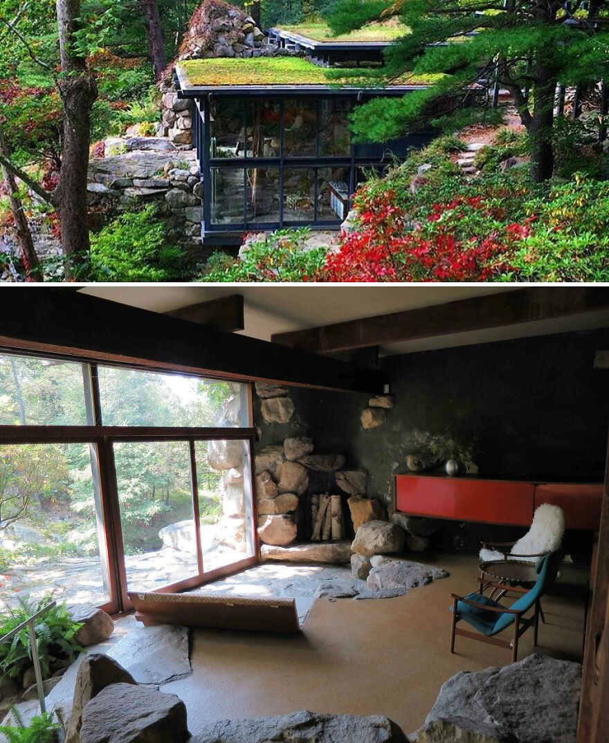 “Manitoga,” the home of industrial designer Russel Wright.