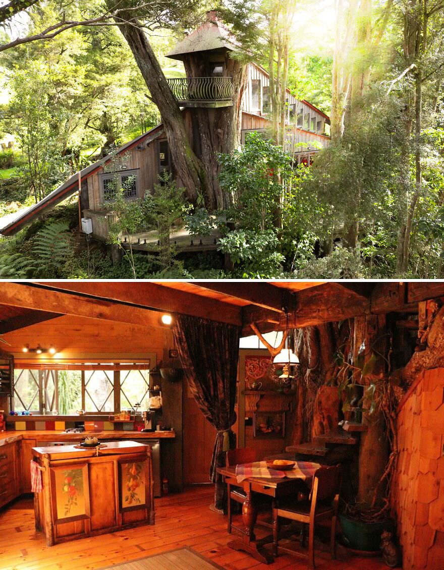 The Fairytale Treehouse, New Zealand.