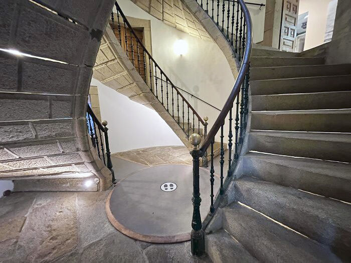 These are three staircases.