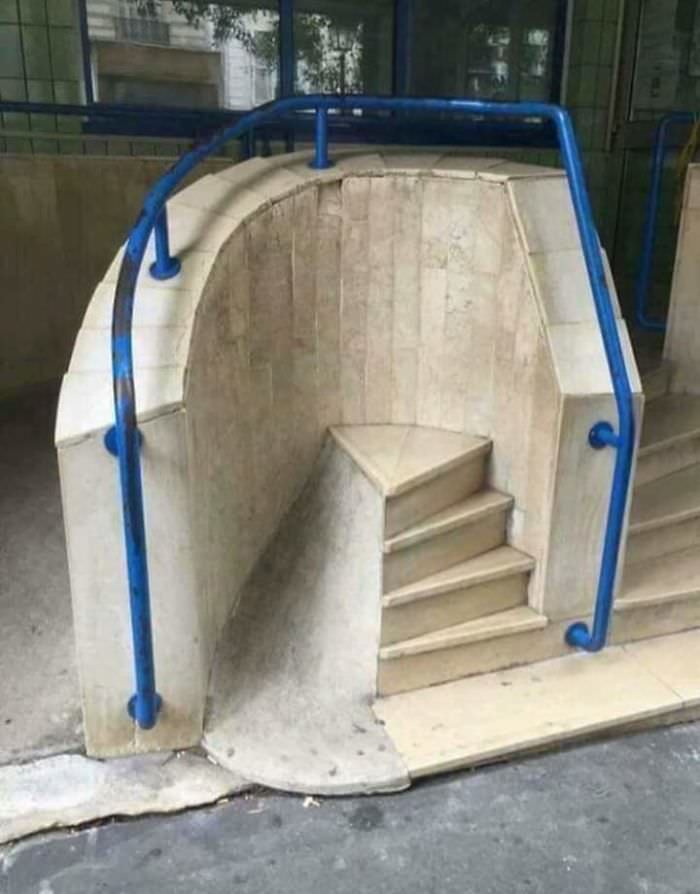 These are stairs.