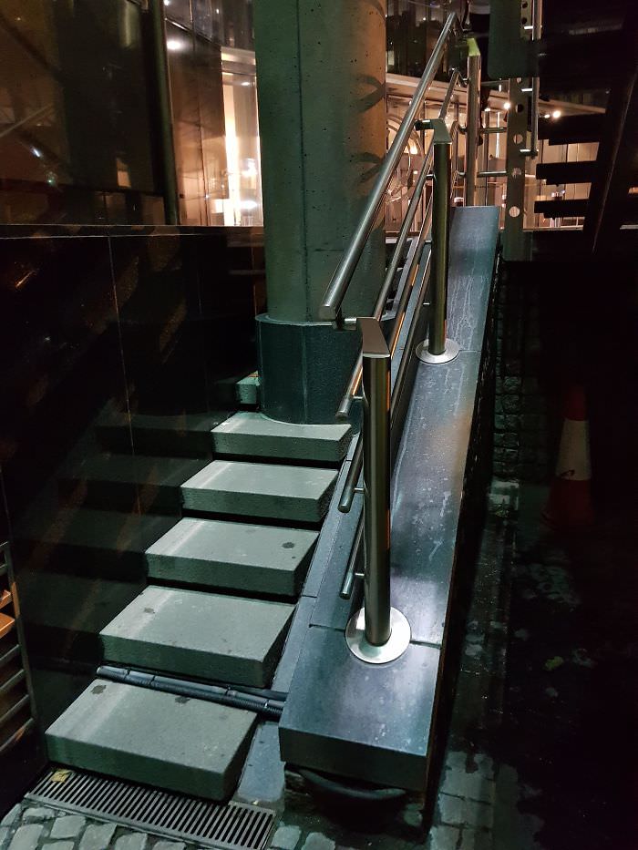 Someone directed to these stairs when lost.