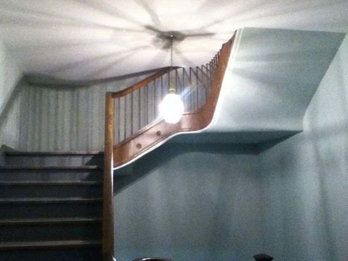 These stairs in a college residence hall always creeped out.