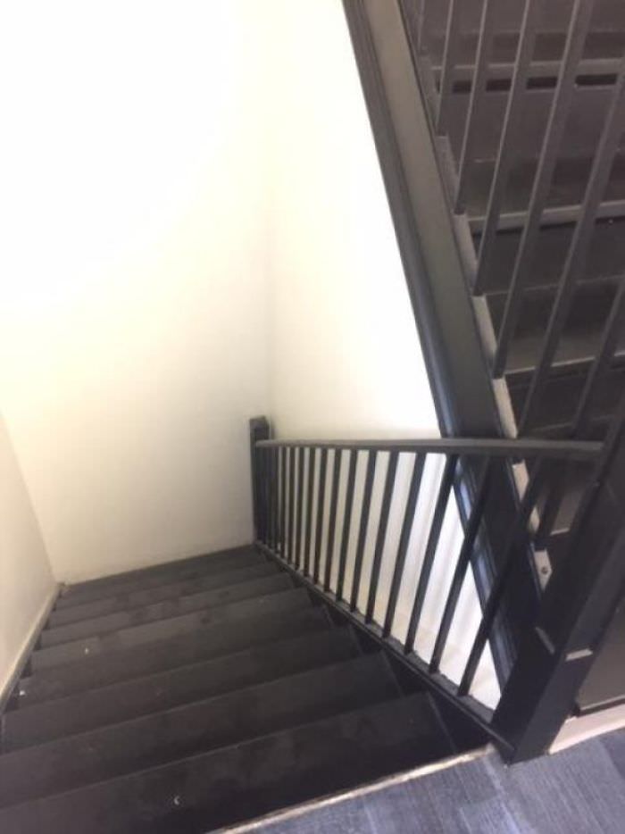 In case of fire, use stairs instead of elevators.