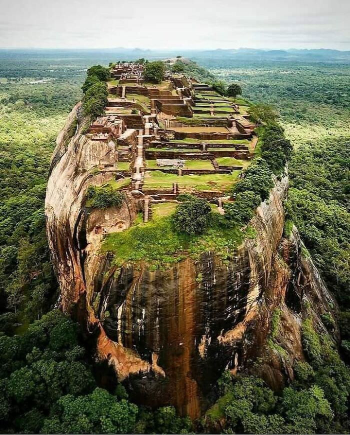 Sigiriya or Sinhagiri is an ancient rock fortress located in the northern Matale District near the town of Dambulla in the Central Province, Sri Lanka.