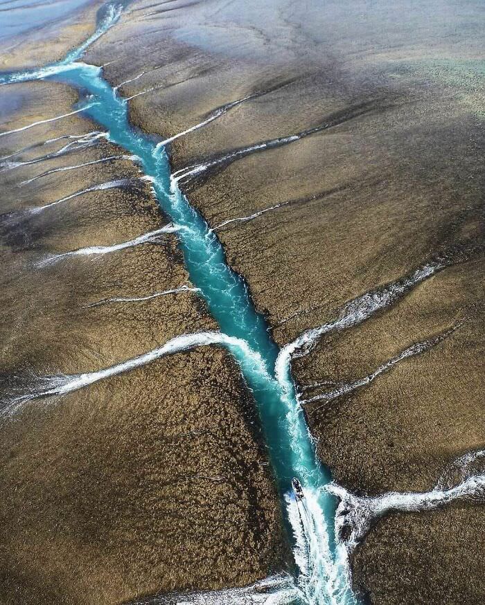 Montgomery Reef, off the Kimberley coast of Western Australia.