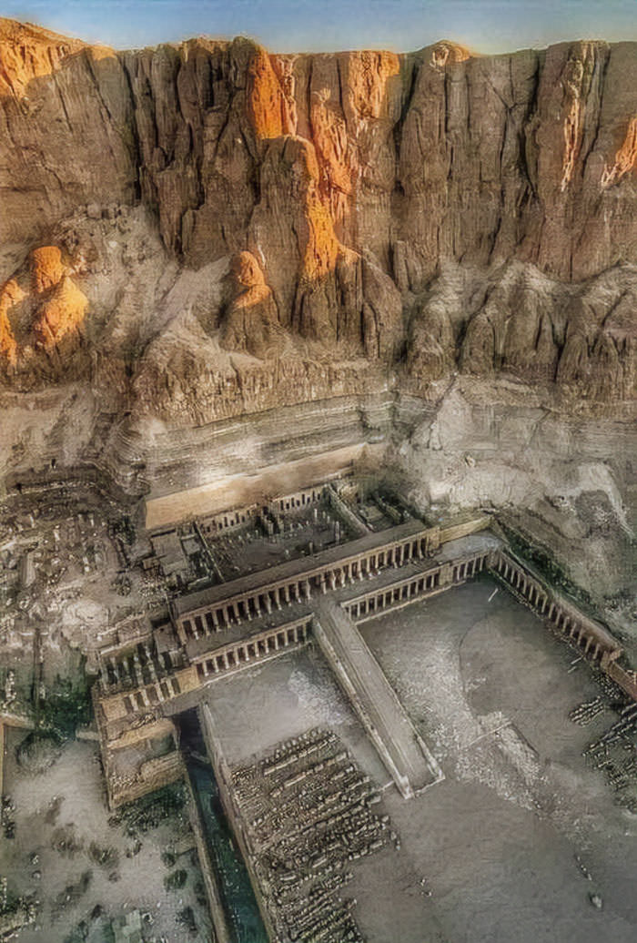 Hatshepsut Temple, Egypt.