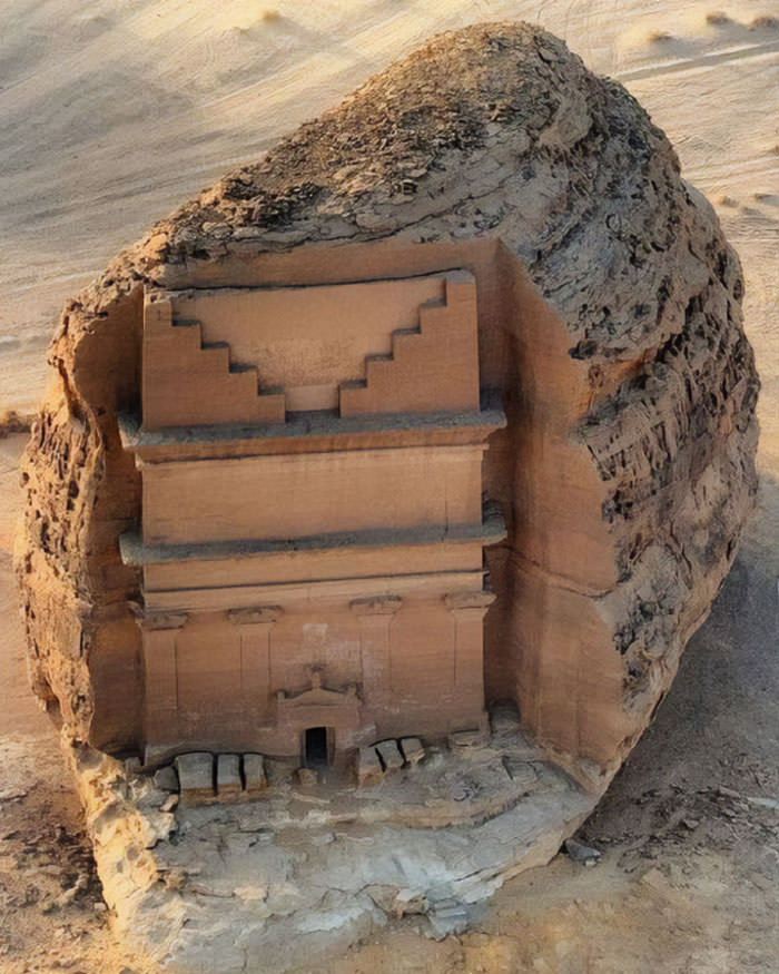 Medain Salih is a pre-Islamic archaeological site located in the Medina region of Saudi Arabia. It is Saudi Arabia's first UNESCO World Heritage site.