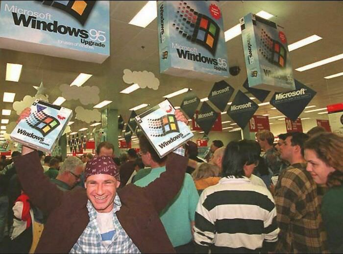 On a scale of 1-95, how happy were you when you got your copy of windows 95?