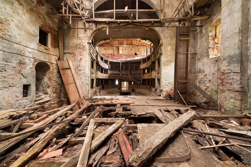 Abandoned Theater, Italy
