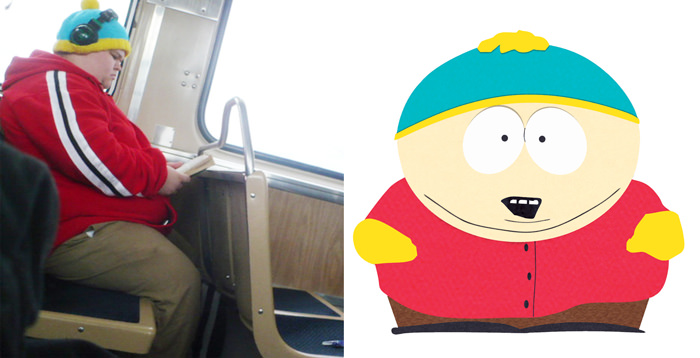 Real-life Cartman from South Park