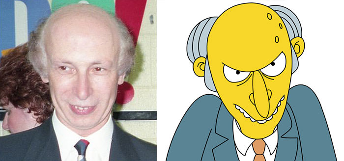 Mr. Burns in real life