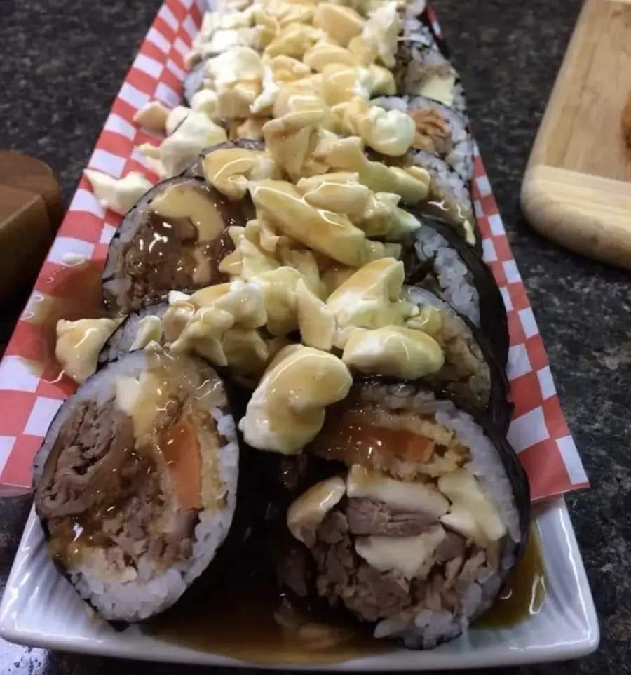 This "sushi poutine" that should be illegal: