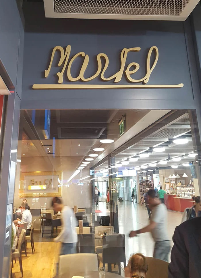 This cafe logo…martel, marfel, marted?