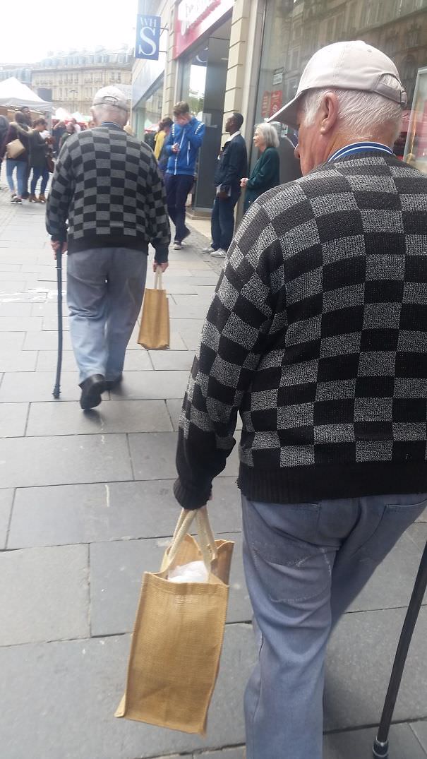 Spotted a glitch in the Matrix today.