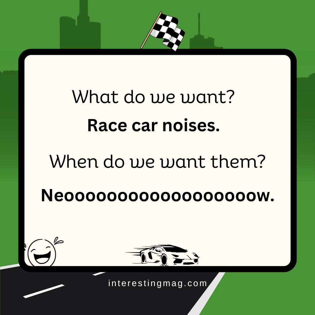 Hit the Funny Track with these Funniest Racing Jokes