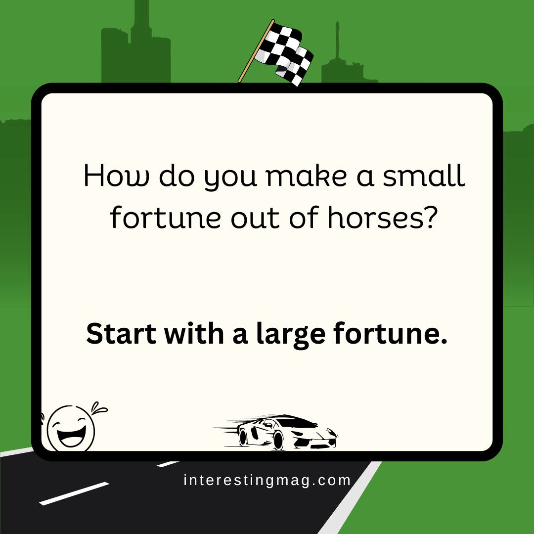 Hit the Funny Track with these Funniest Racing Jokes