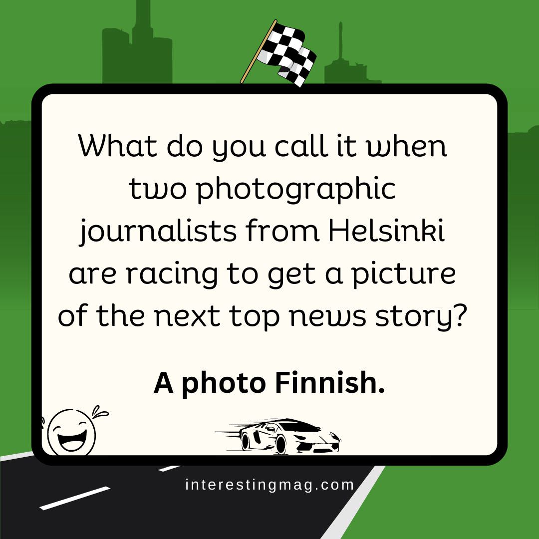 Hit the Funny Track with these Funniest Racing Jokes