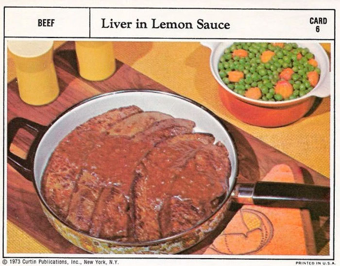 Liver in Lemon Sauce