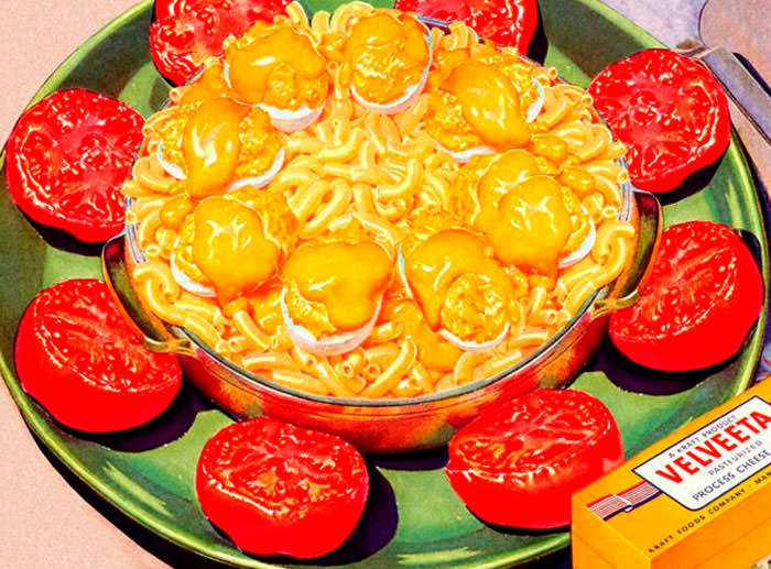 Velveeta Golden Glory Casserole: Mac and Cheese, Topped with Hard-Boiled Eggs