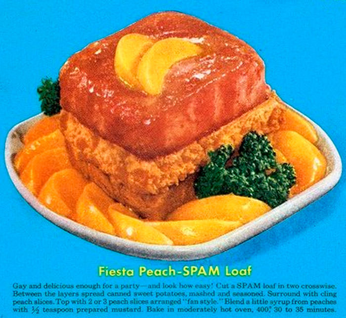 Fiesta Peach Spam Loaf