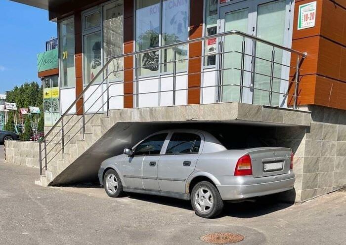 Flawless parking space