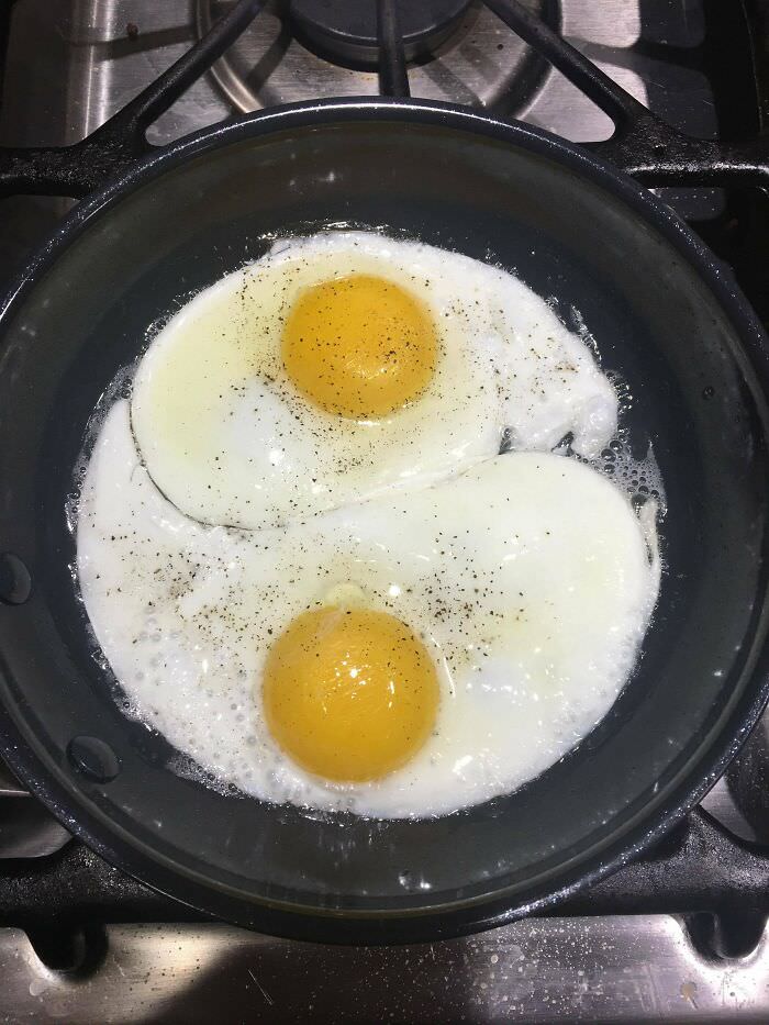 Remarkably balanced eggs