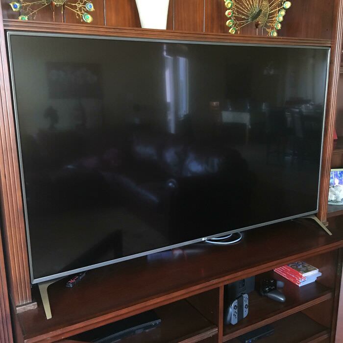 Successful purchase of a new TV