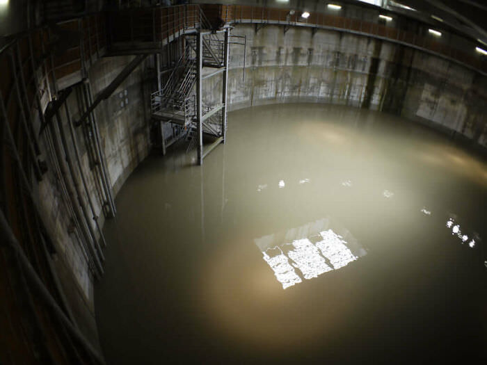 Tokyo flood shaft, a deep and eerie structure