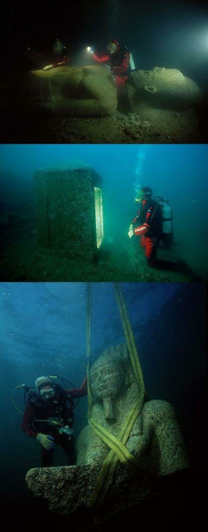 More photos of the recently discovered Egyptian wreck