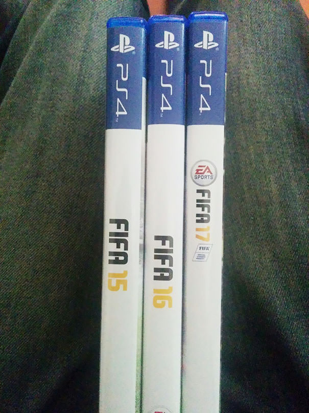 My collection is complete chaos now, ea.