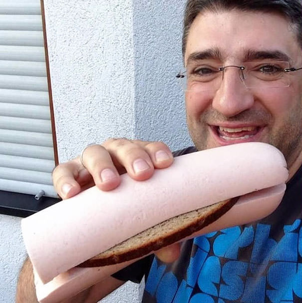 This perfect sandwich.