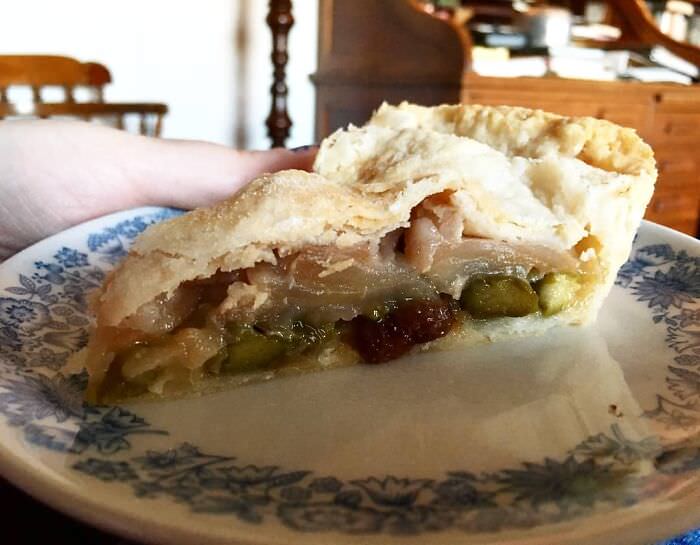 When you're offered apple-raisin-asparagus pie, you eat it.