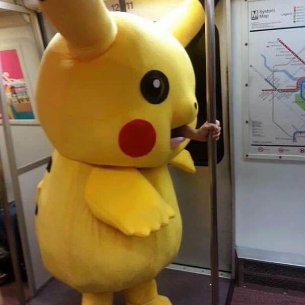 Subway Pikachu.