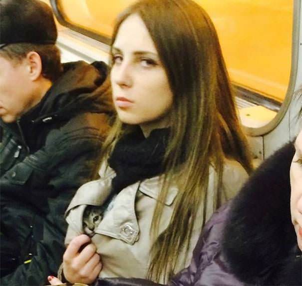 Meanwhile on the subway...