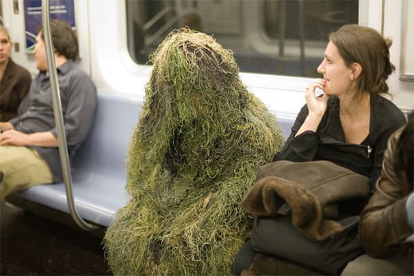 Subway creature.