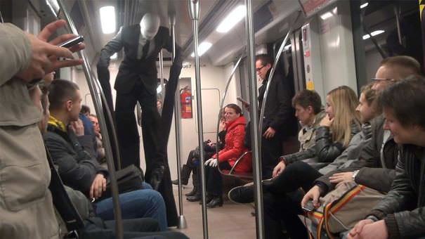 Meanwhile in the subway in Poland.