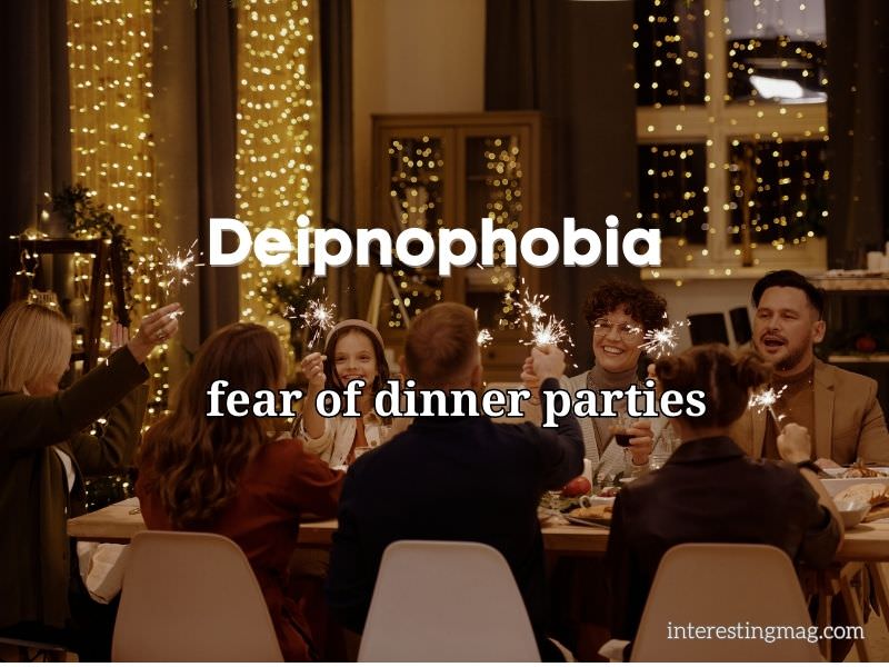 Deipnophobia