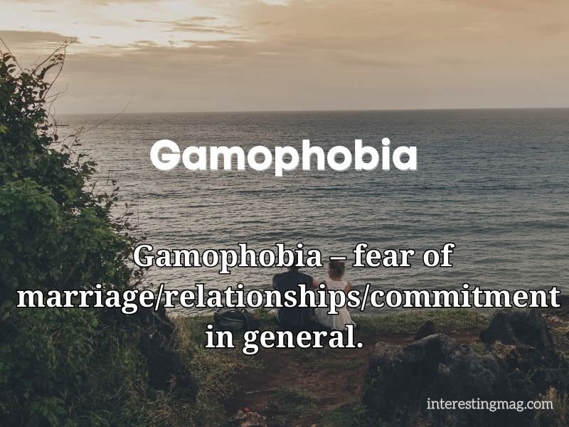 Gamophobia