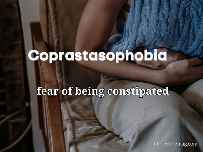 Coprastasophobia