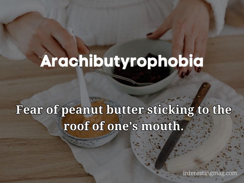 Arachibutyrophobia