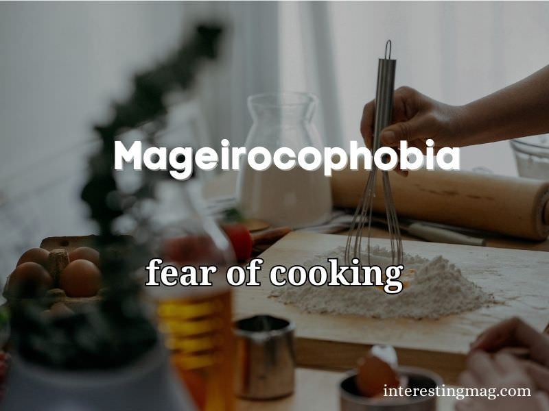 Mageirocophobia