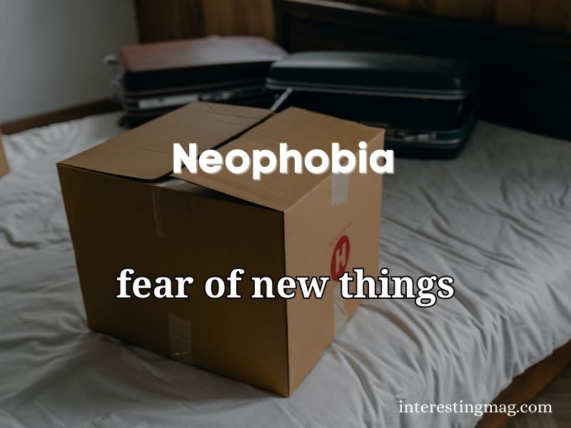 Neophobia