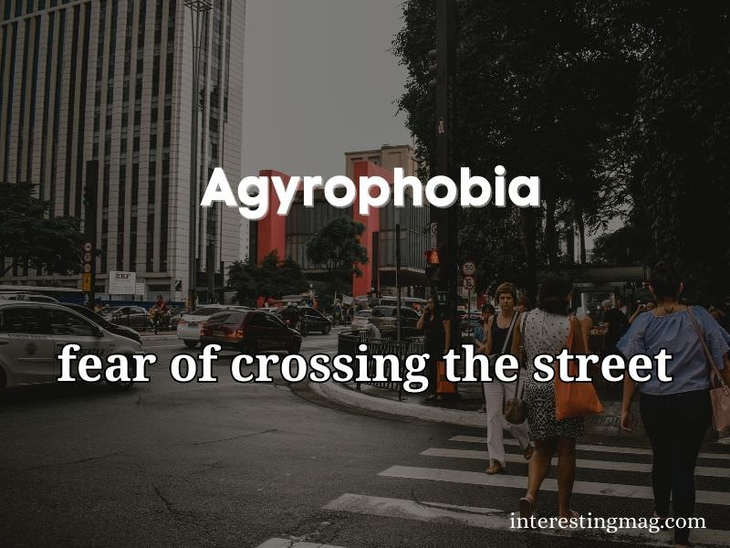 Agyrophobia