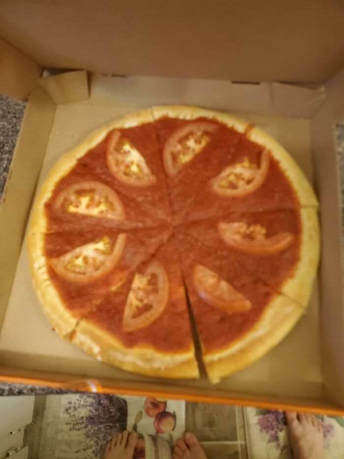 Was told you guts might like or dislike my roommates favorite pizza. She's vegan