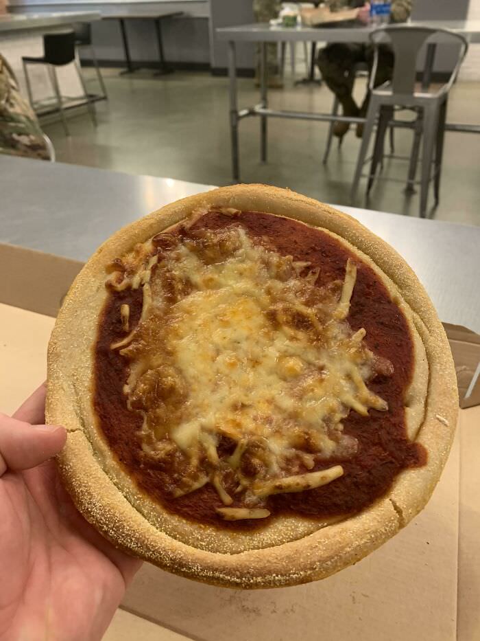 Troops in michigan distributing vaccines working 12-14 hour shifts and this is their dinner. Hungry?
