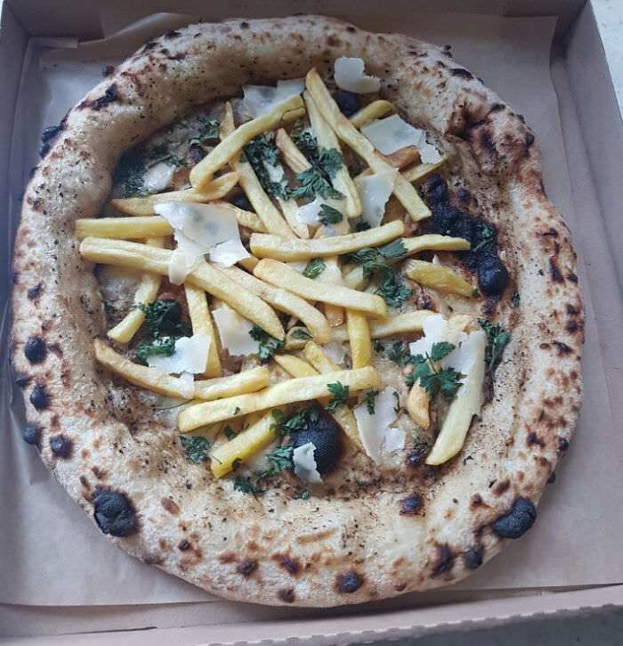This was sold to me as pizza